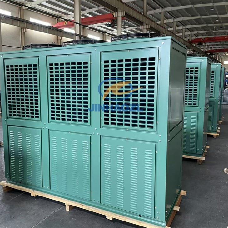 3-Fan V-Type Air-Cooled Condensing Unit – High Efficiency And Reliable Cooling factory